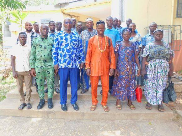 PROJET DE RETENUE D’EAU A MAROUMI TIKPLE : L’ONG ODIAE ET  LES ACTEURS EXAMINENT ET VALIDENT LES ÉTUDES  TOPOGRAPHIQUES  ET DE L’IMPACT ENVIRONNEMENTAL.